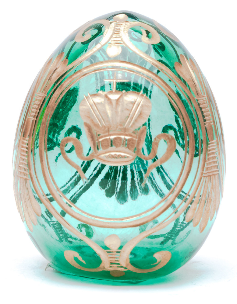 Engraved Crystal Imperial Easter Egg