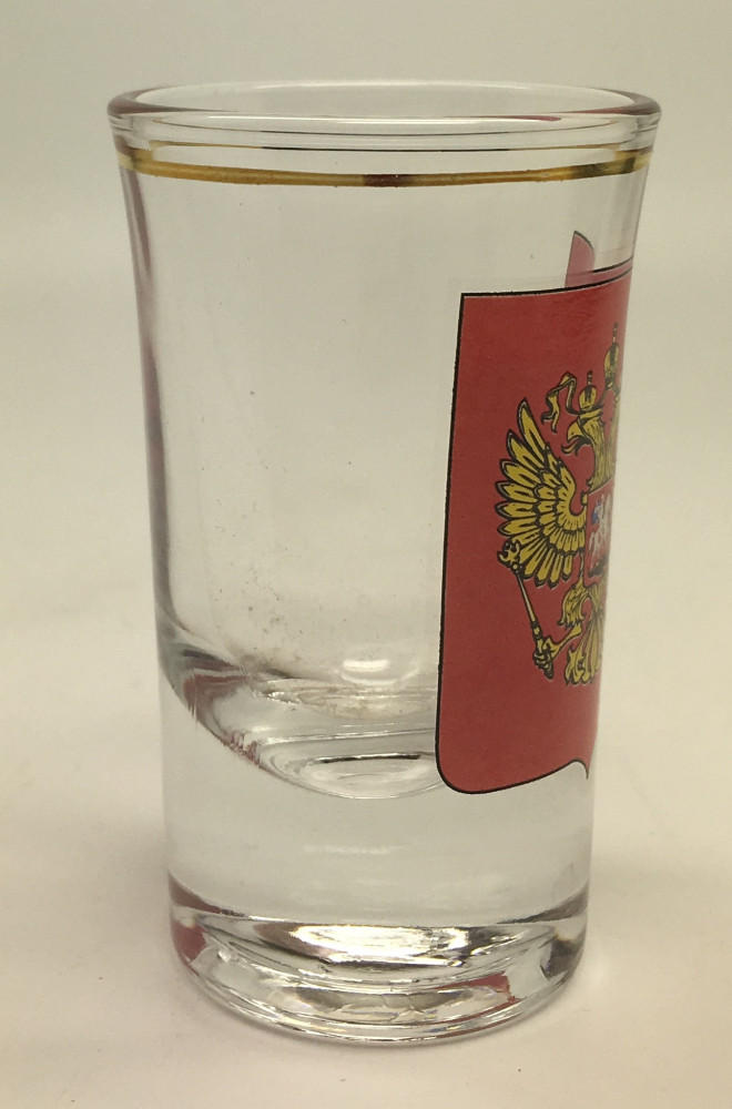 Russian Coat of Arms Shot Glass