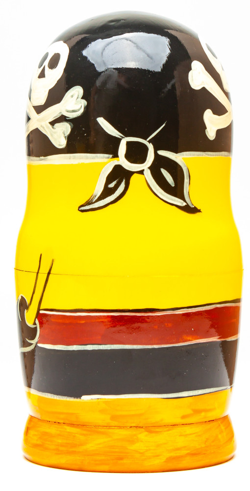 180mm Minions Hand Painted Matryoshka Doll 5 pcs (by Konstantin Studio)