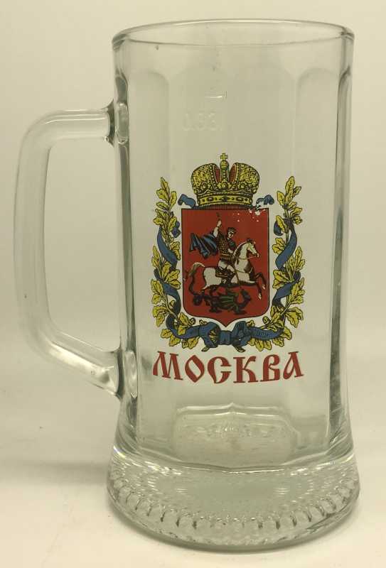 Moscow Coat of Arms Beer Mug