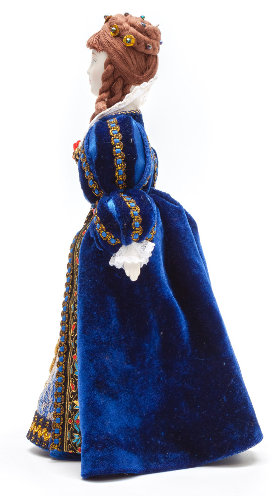 Anne of Austria hand made Porcelain Doll - 11 Inches (by Le Russe)
