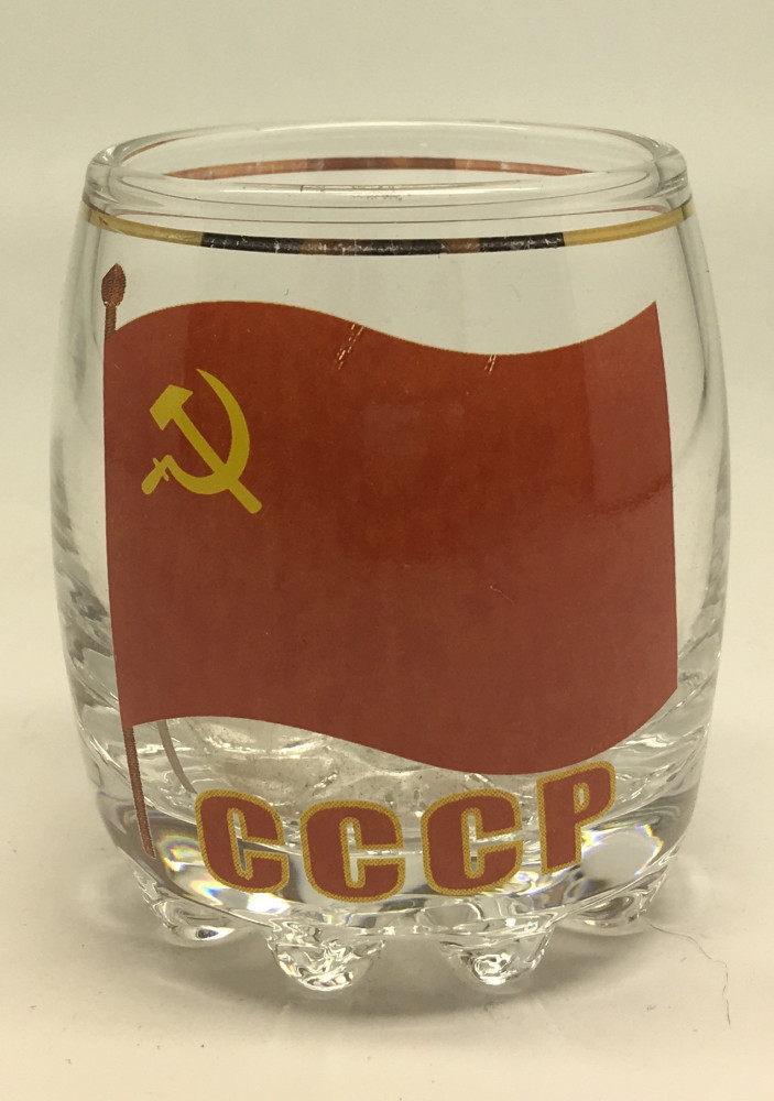 USSR Flag Shot Glass