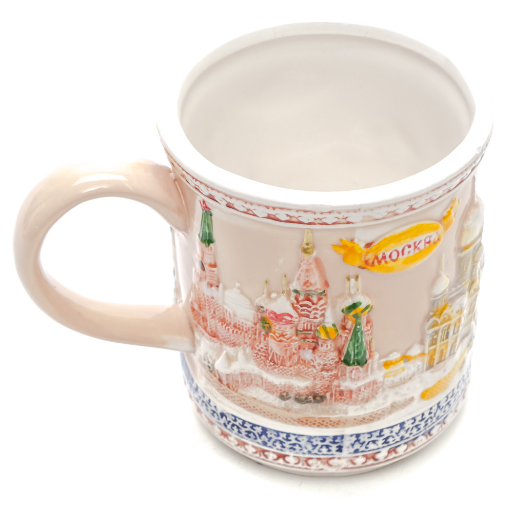 Moscow Attractions Ceramic Mug