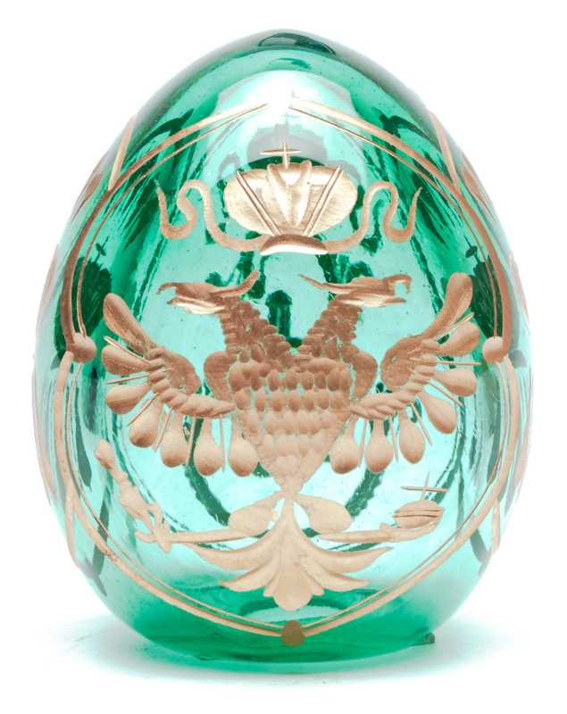 Engraved Crystal Imperial Easter Egg