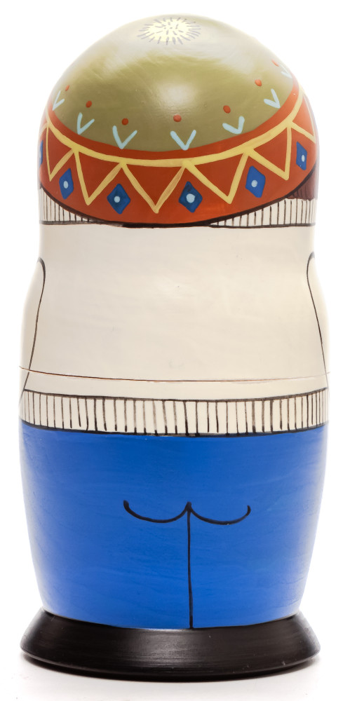 Shop Exclusive Nesting Dolls 125 mm Father with Son hand painted Traditional Russian Wooden Matryoshka doll 5 pcs (by Igor Malyutin) online at Skazka.site | Eligible for fast shipping and free returns. 125 mm Father with Son hand painted Traditional Russian Wooden Matryoshka doll 5 pcs (by Igor Malyutin)