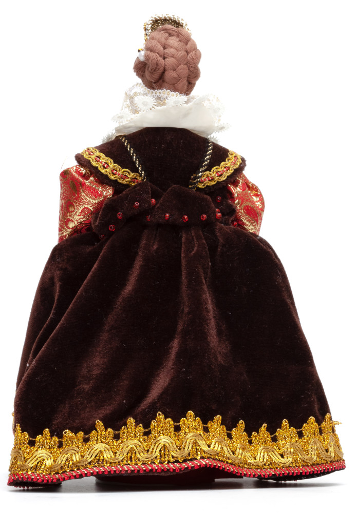 Spanish Girl hand made Porcelain Doll - 11 Inches (by Le Russe)