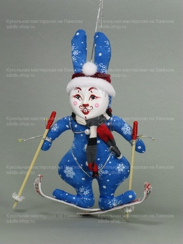 Кролик на лыжах