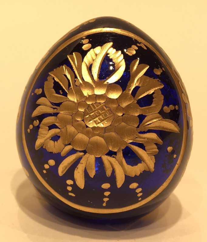 Engraved Crystal Imperial Easter Egg