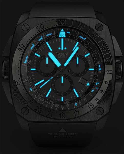 Швейцарские наручные часы Aviator M.2.30.5.217.6 с хронографом