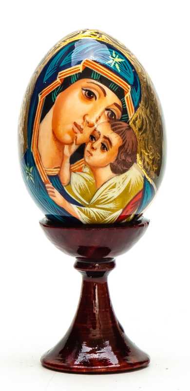 70 mm Godmother hand painted on wooden egg (by Hamlet Crafts)