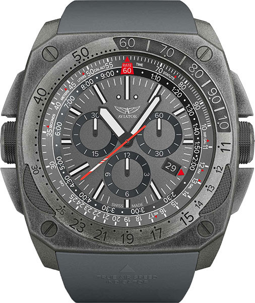 Швейцарские наручные часы Aviator M.2.30.7.221.6 с хронографом