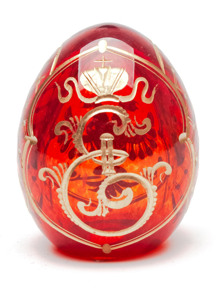 Engraved Crystal Imperial Easter Egg