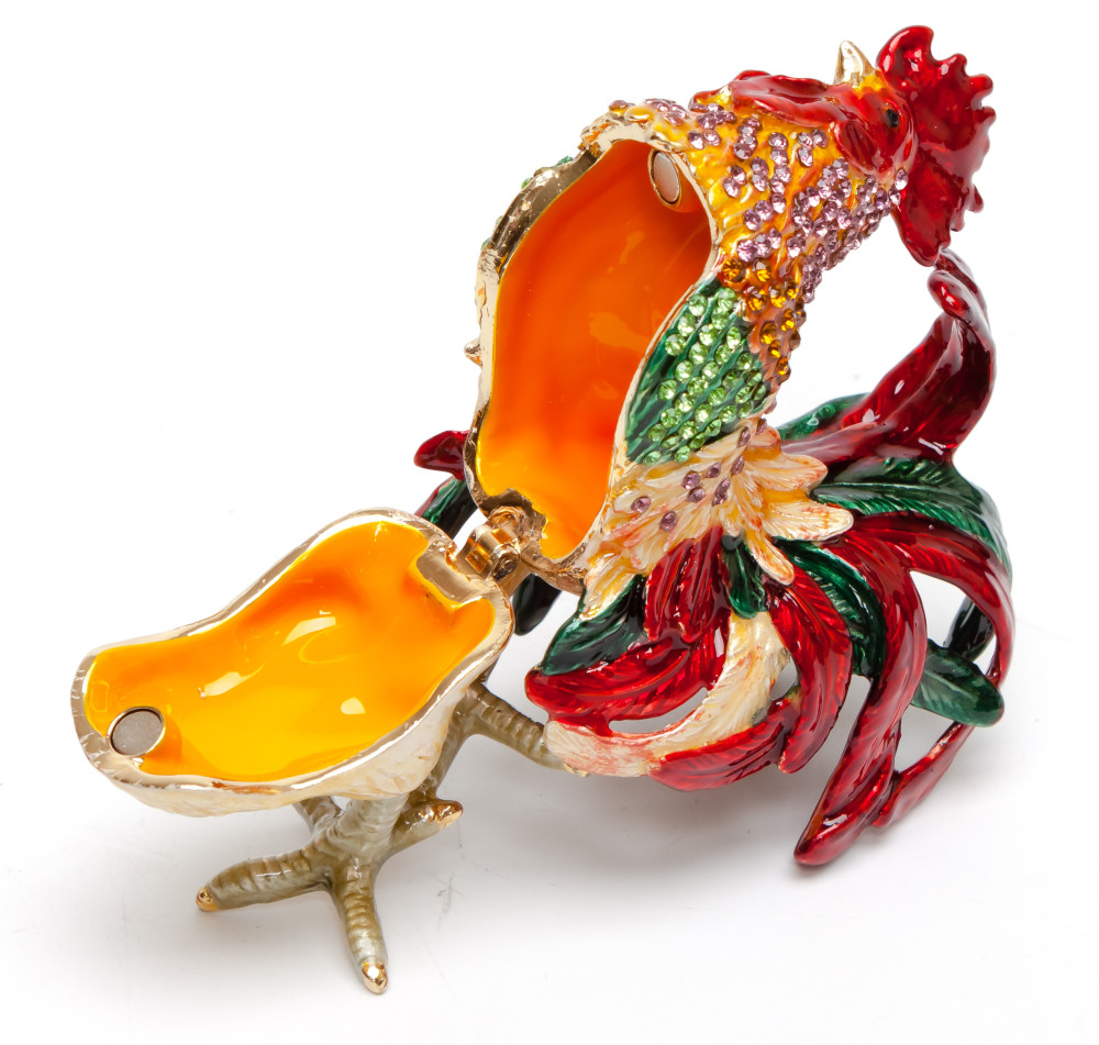 85 mm Cockerel Small Jewellery Box