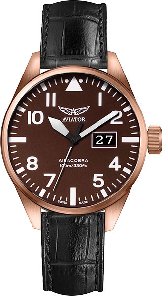 Швейцарские наручные часы Aviator V.1.22.2.151.4
