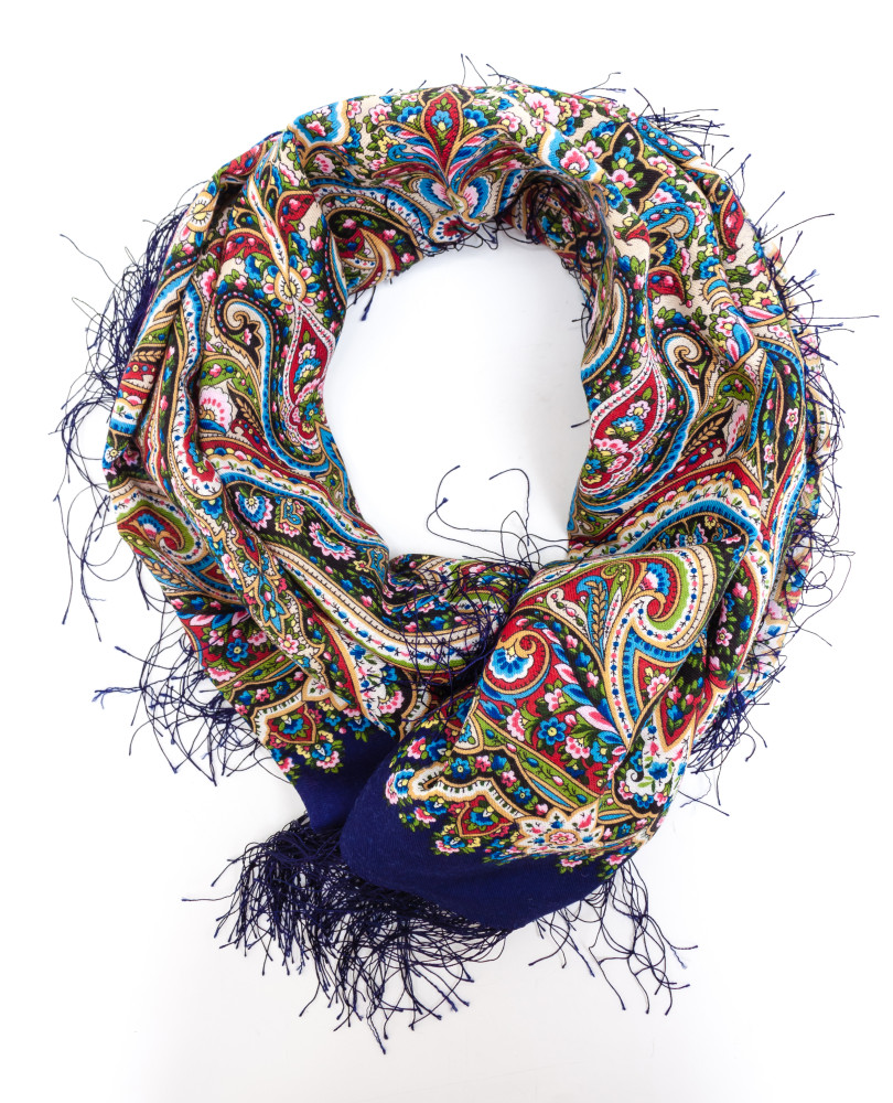 Shop Woolen Scarves with Silk Fringe 89x89 cm Платок «Розмарин» online at Skazka.site | Eligible for fast shipping and free returns. Платок «Розмарин»