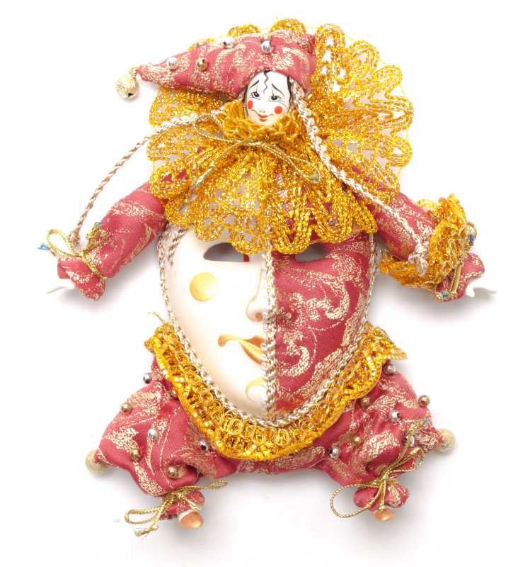 The Clown Porcelain Mask