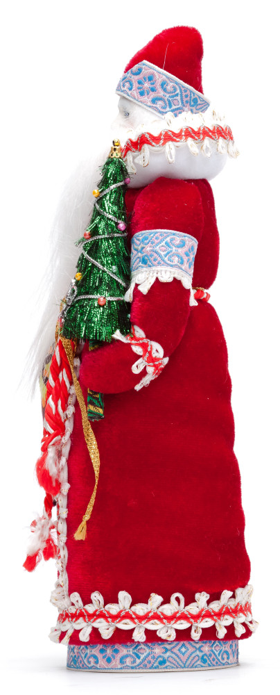 Santa Claus hand made Porcelain Doll - 11 Inches (by Le Russe)