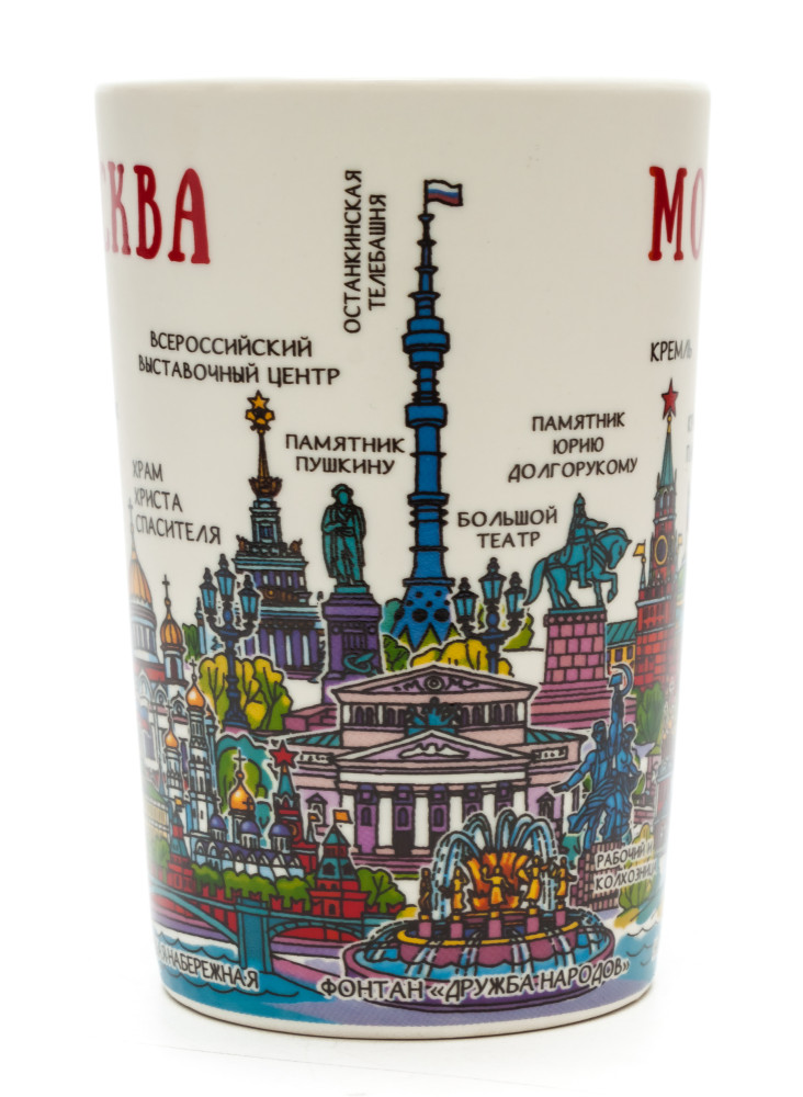 Moscow Pictograph Porcelain Mug