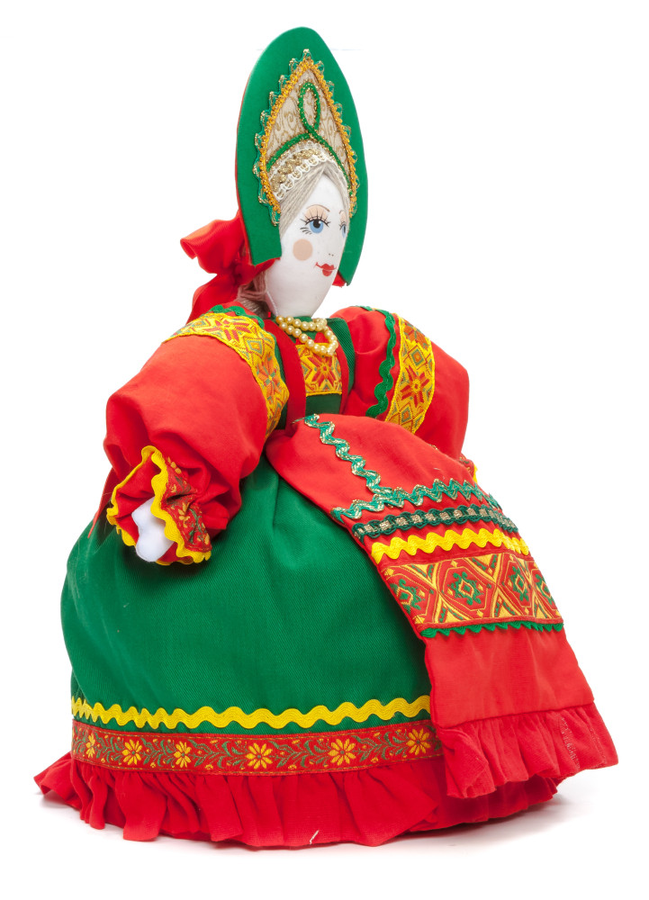 360mm Young Lady Cotton Kettle Warmer Doll (by Le Russe)