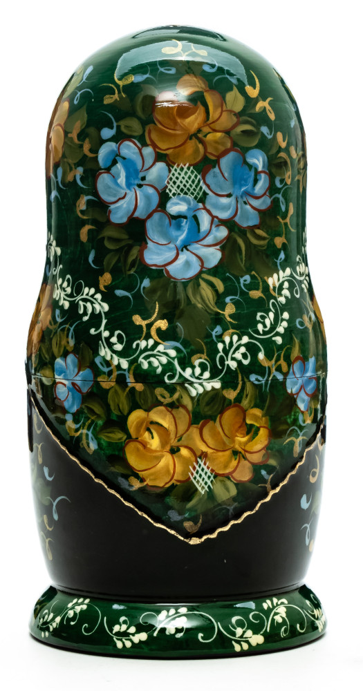180 mm Dunechka hand painted on wooden Matryoshka doll 5 pcs (by A Studio)