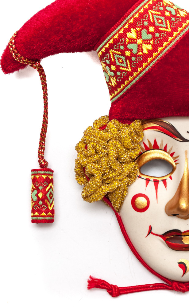 Clown Porcelain Mask