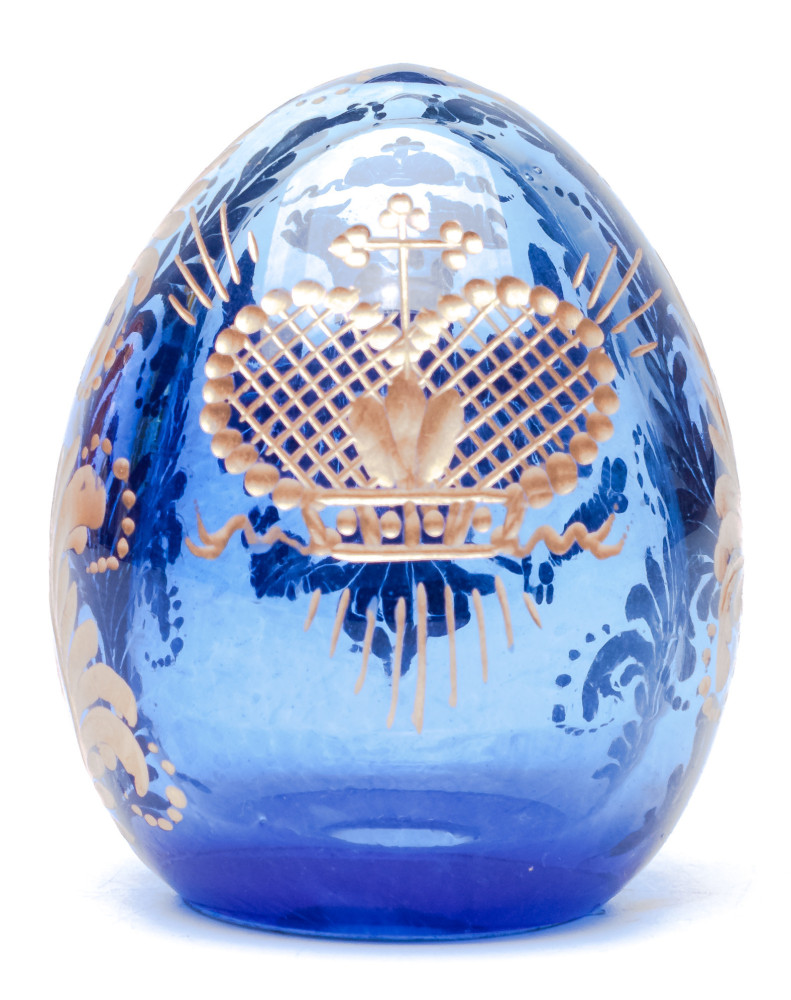 Engraved Crystal Imperial Easter Egg