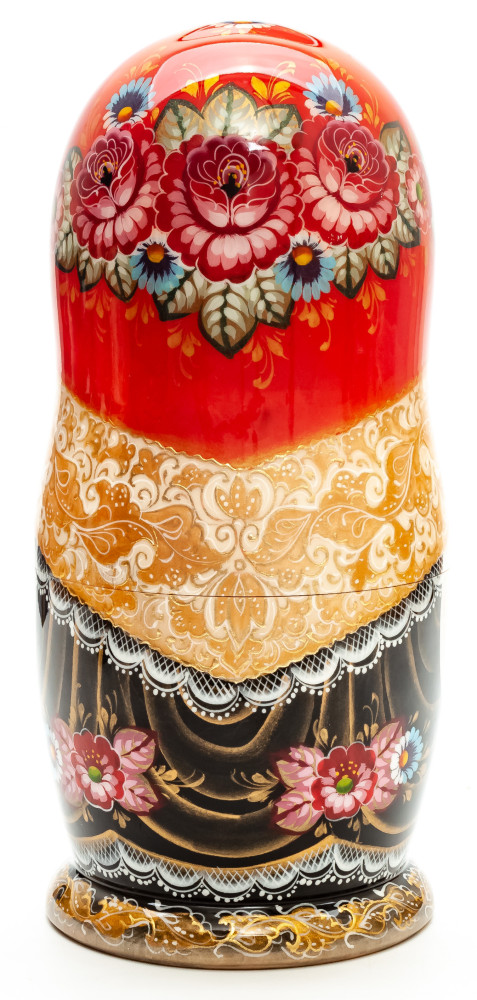 Shop Exclusive Nesting Dolls 240mm The Magic Flying Carpet hand painted Matryoshka round Doll 7pcs (by A Studio) online at Skazka.site | Eligible for fast shipping and free returns. 240mm The Magic Flying Carpet hand painted Matryoshka round Doll 7pcs (by A Studio)