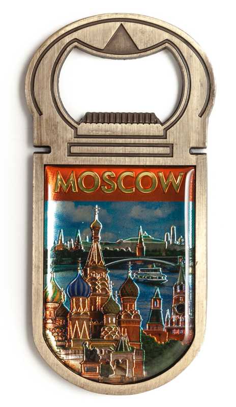 Moscow Magnet Bottle Opener
