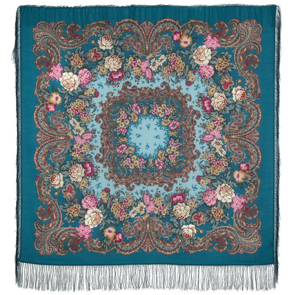 Shop Woolen Scarves with Silk Fringe 125x125 cm Платок «Бал-маскарад» online at Skazka.site | Eligible for fast shipping and free returns. Платок «Бал-маскарад»