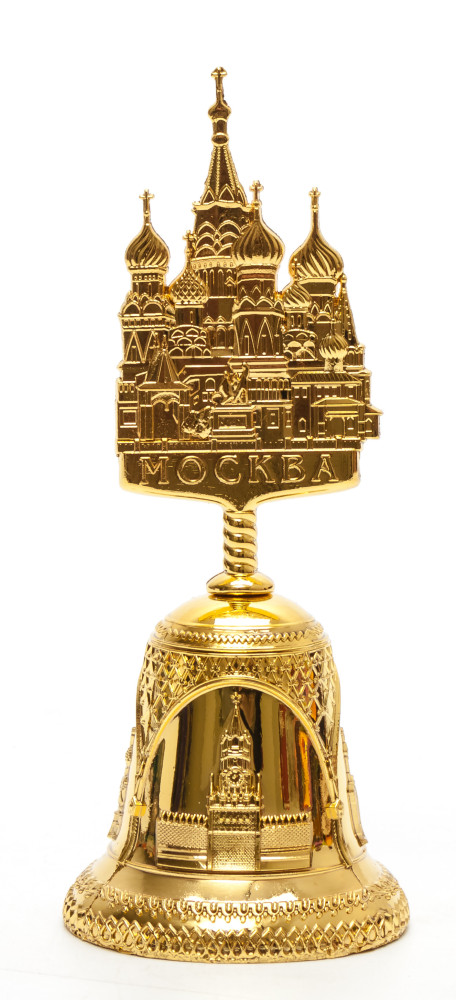 Moscow Souvenir Metal Bell (by AKM Gifts)