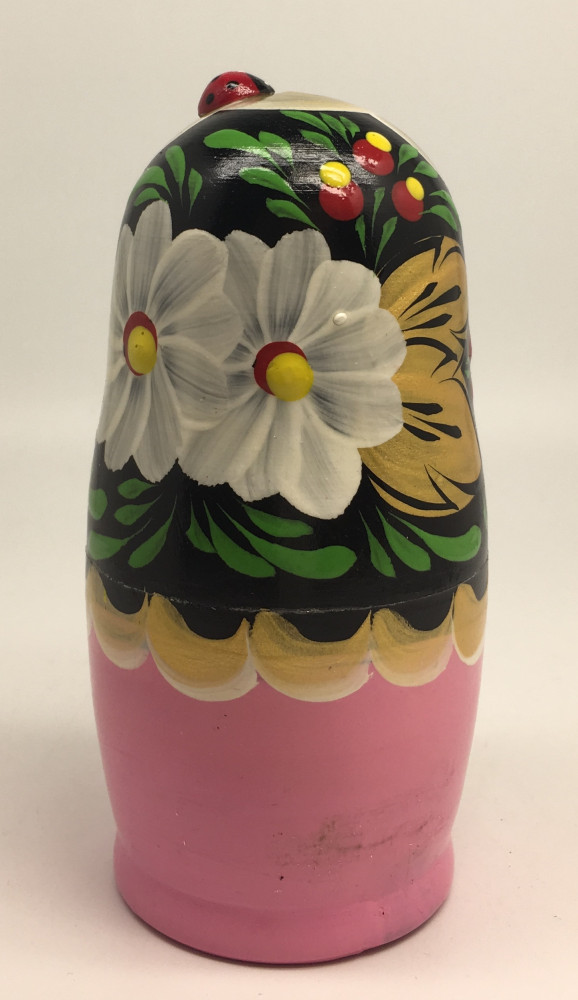 Flowers Art Matryoshka Doll 5pcs