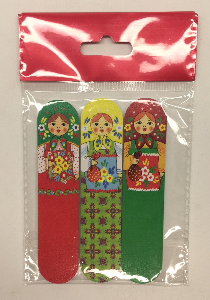 Matryoshka Nail File 6pcs