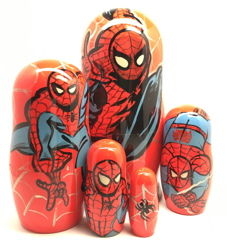 Spider-Man Matryoshka Doll 5pcs