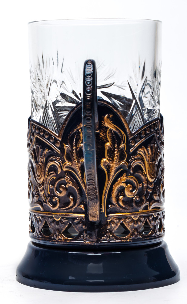 Zhostovo Patterns Tea Glass Holder