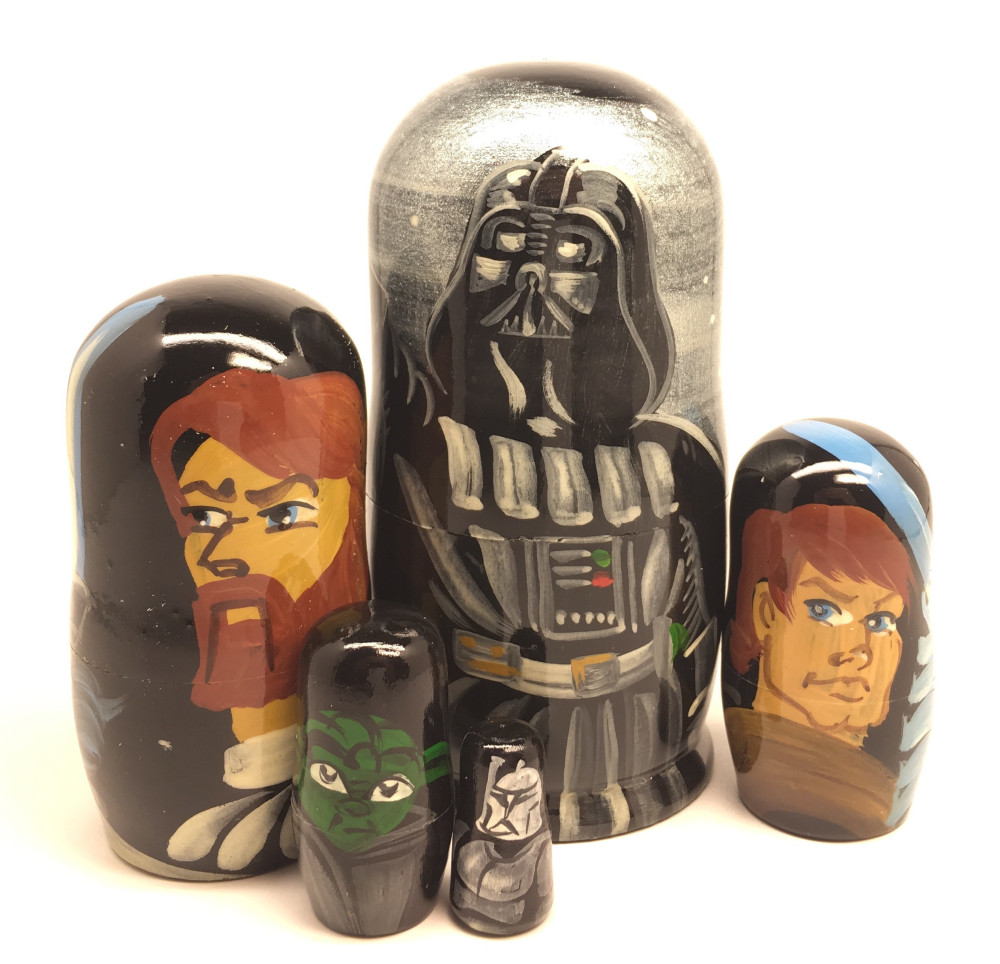 Star Wars Matryoshka Doll 5pcs