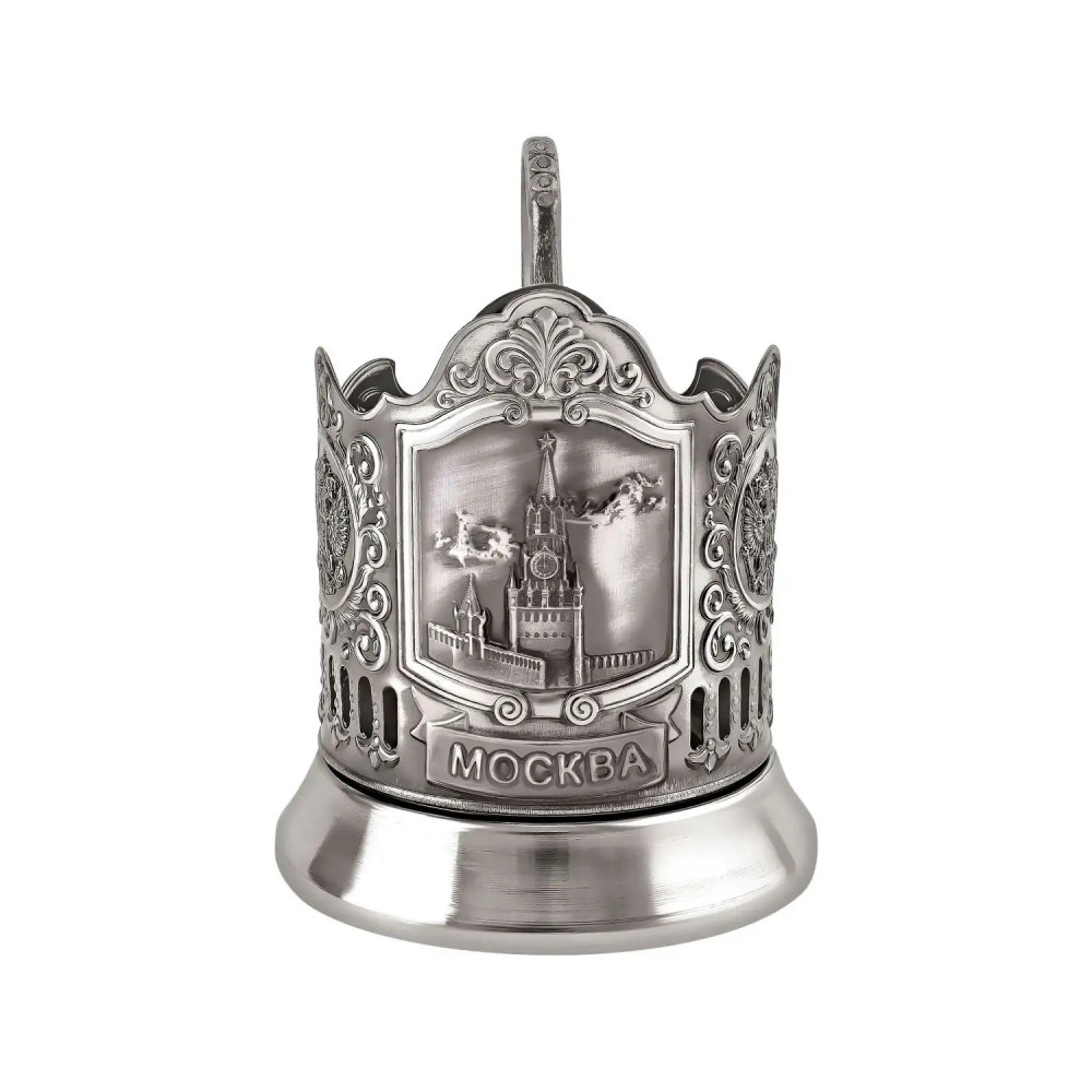 Spasskaya Tower nickel plated tea glass holder