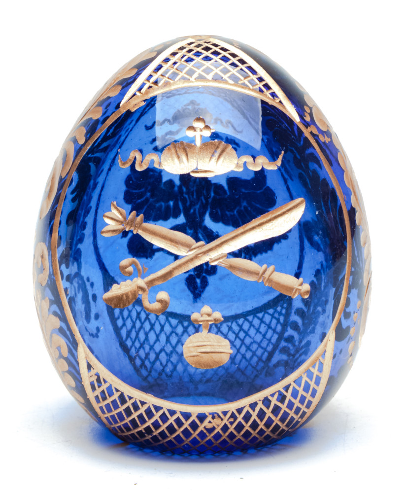 Engraved Crystal Imperial Easter Egg