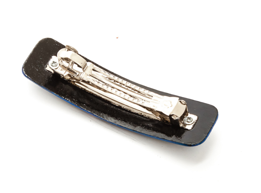 Lada Hair Clip Hand Painted Zhostovo Art