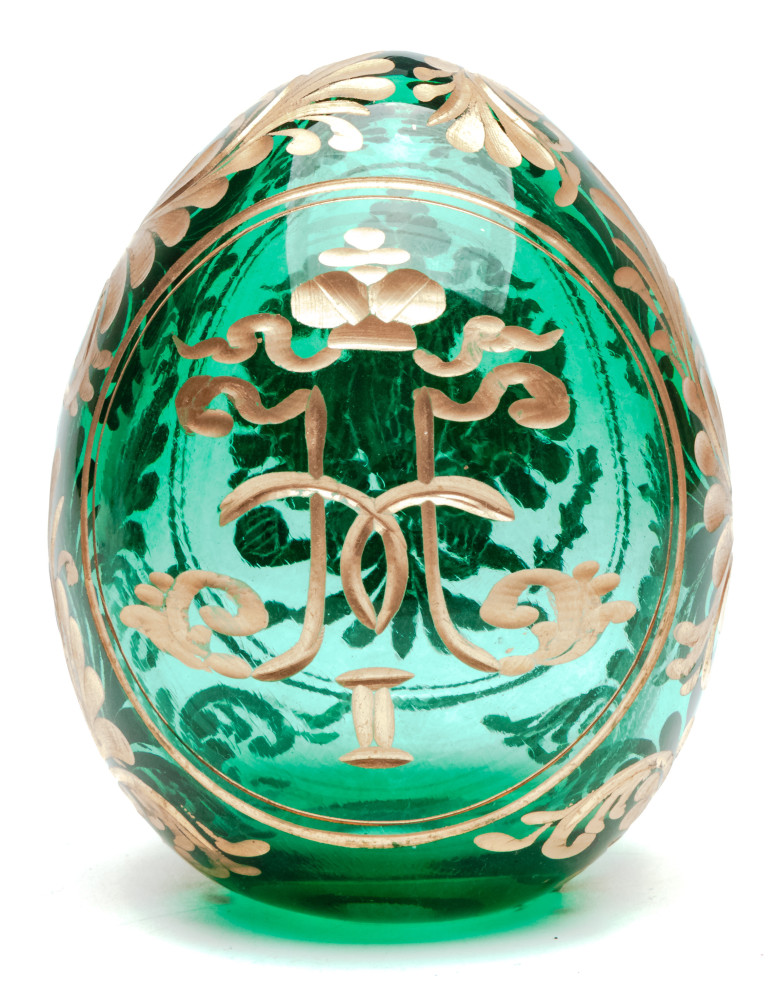 Engraved Crystal Imperial Easter Egg