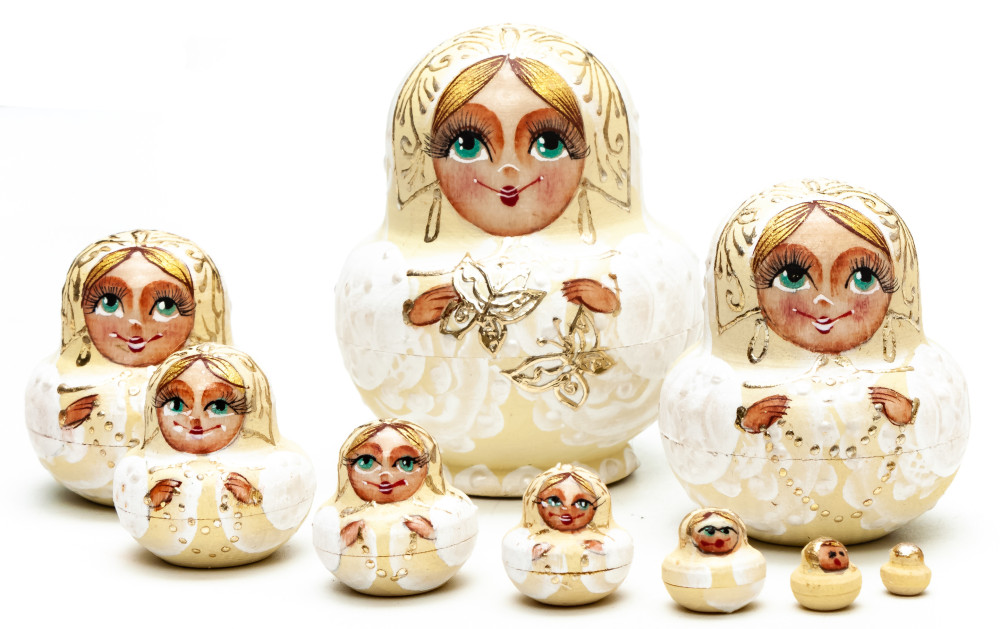  50 mm Matryoshka 5pcs (by Skazka)