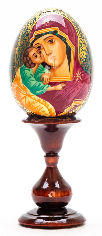 150 mm Godmother hand painted on wooden egg (by Hamlet Crafts)