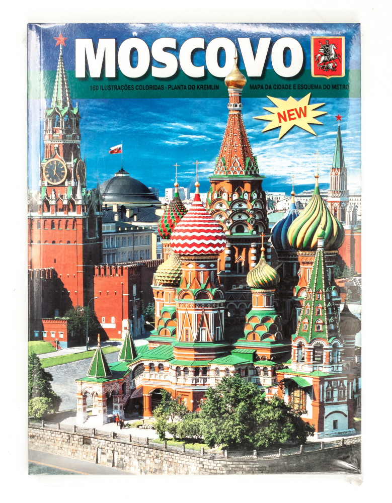 Moscow Illustrated Album 138 pages Portuguese (by Bronze Horseman)