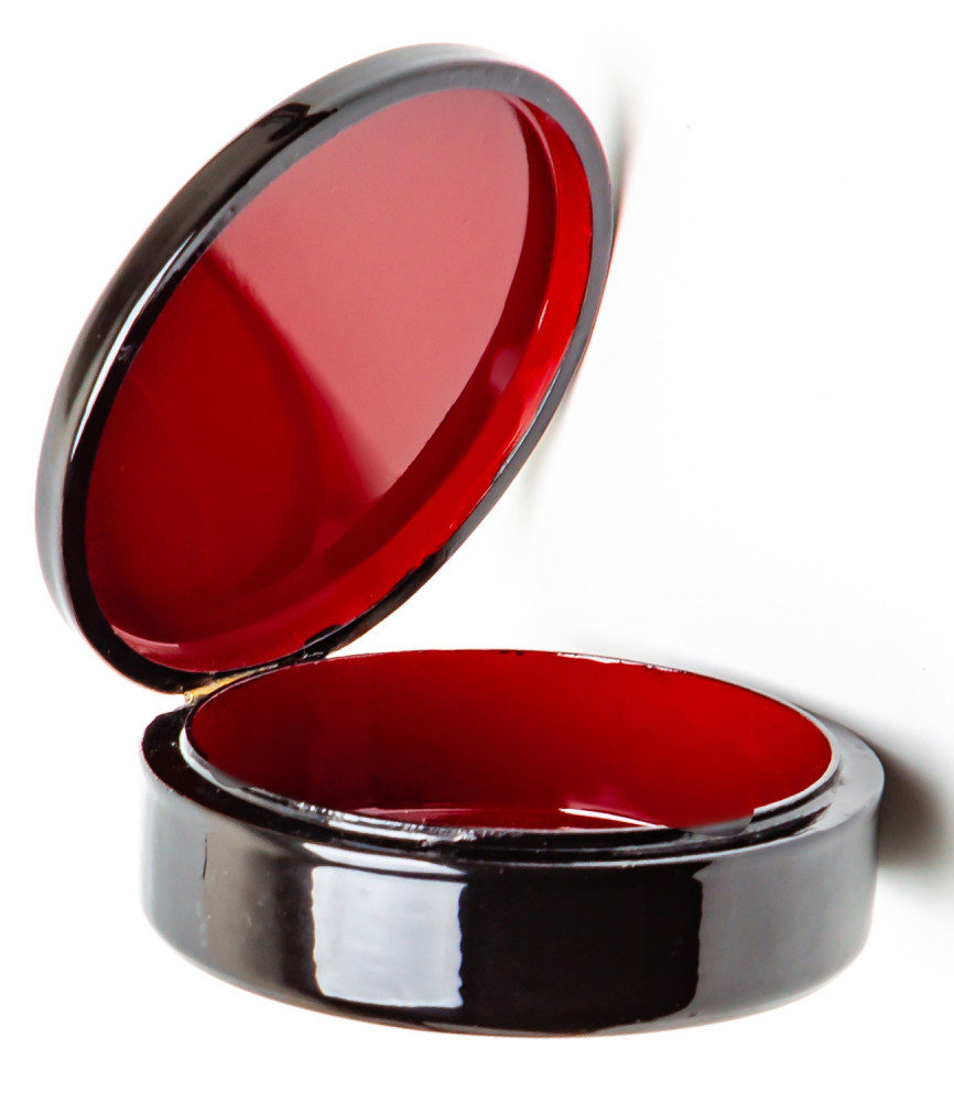110x40mm The Red Square Hand Painted Jewellery Box (by Tatiana Shkatulka Crafts)