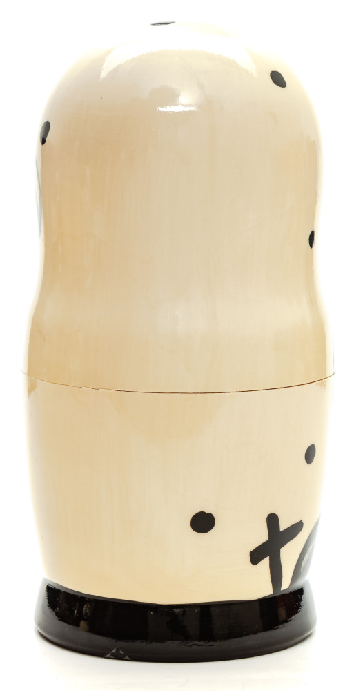 180mm Tim Burton's The Nightmare Before Christmas Hand Painted Matryoshka Doll 5 pcs (by Konstantin Studio)