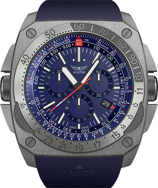 Швейцарские наручные часы Aviator M.2.30.0.220.6 с хронографом