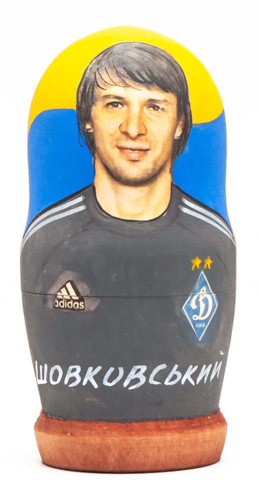 100mm Shovkovsky from Ukraine Hand Painted Matryoshka Doll 5 pcs (by Konstantin Studio)