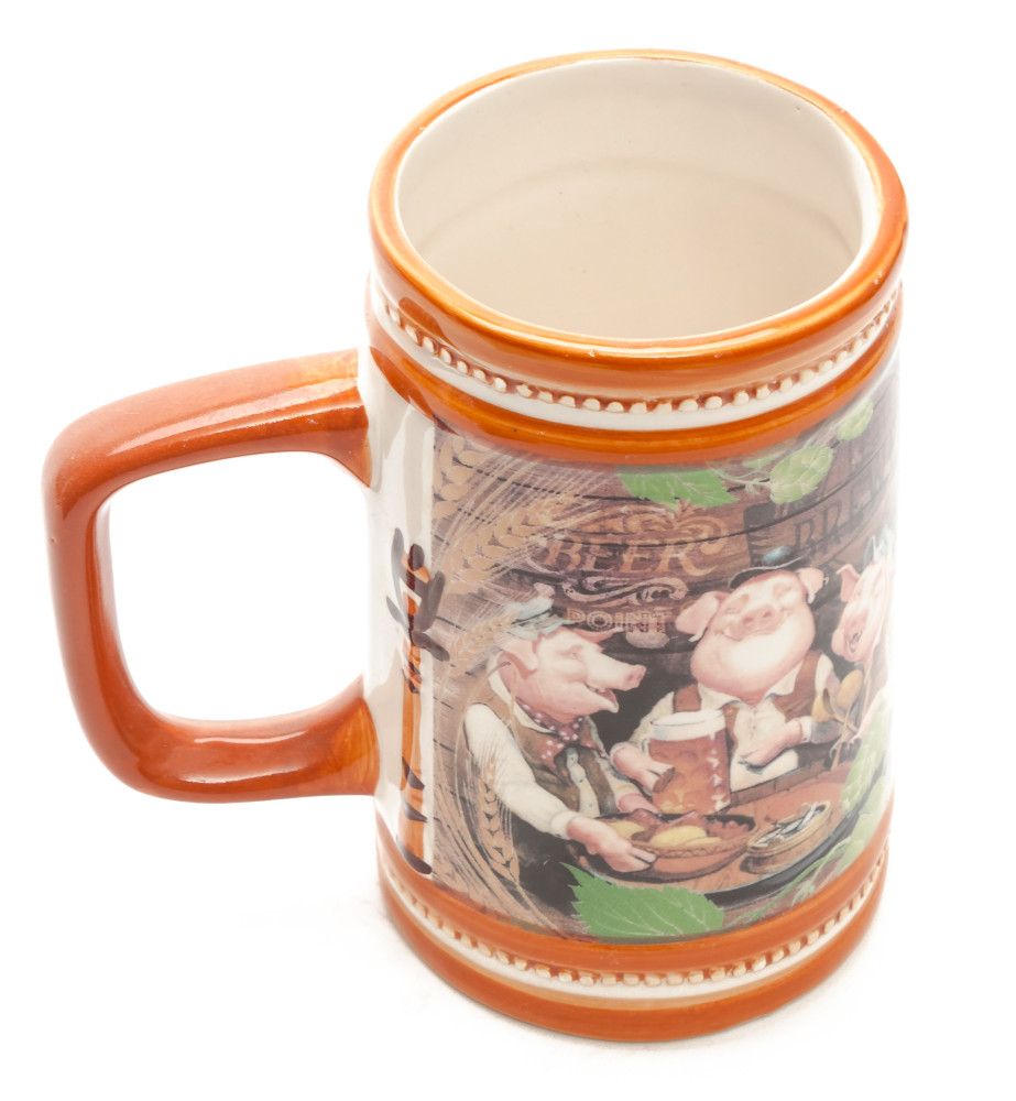Drinking Pigs Beer Mug