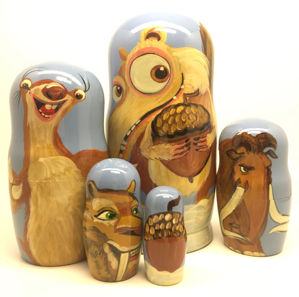 ice Age Matryoshka Doll 5pcs
