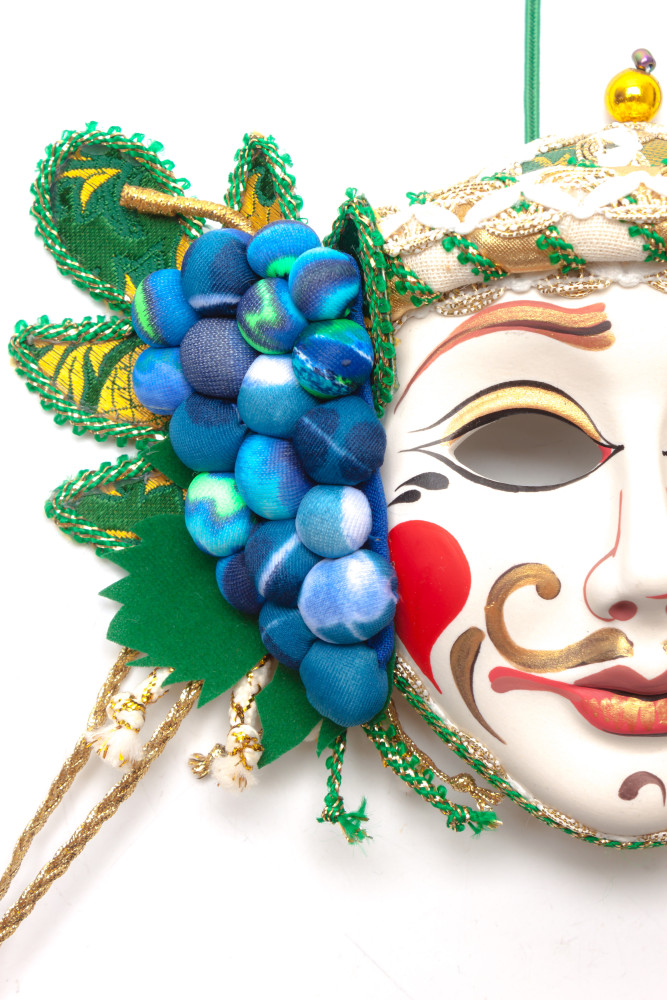 The Bacchus Porcelain Mask