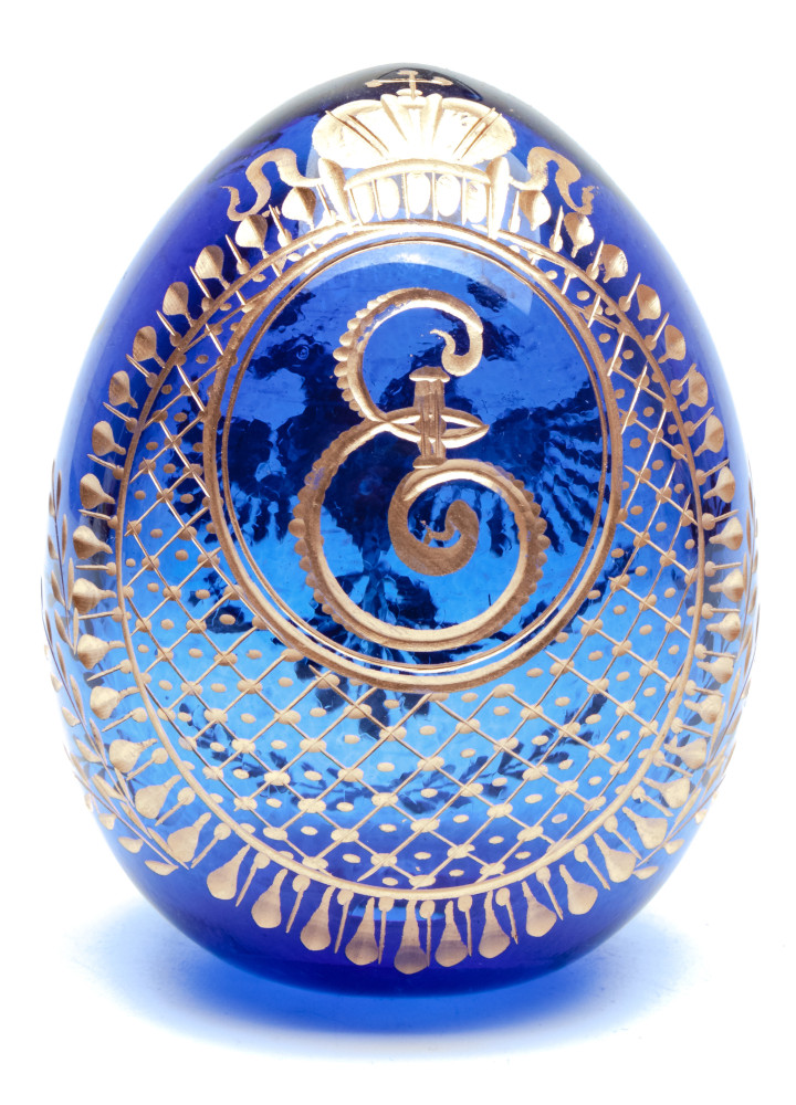 Engraved Crystal Imperial Easter Egg